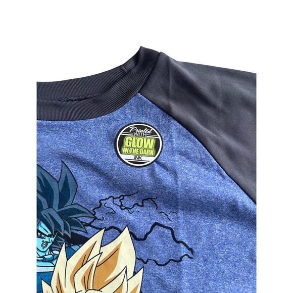 DRAGONBALL Z The Movie Boys Glow in The Dark Long Sleeve Shirt Size XL NEW NWOT - Picture 5 of 7